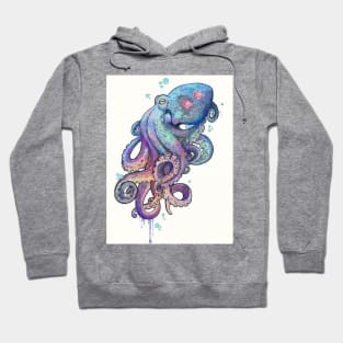 Octopus rainbow Hoodie